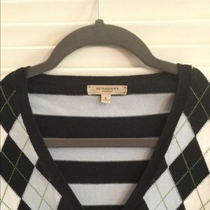 Burberry cardigan - L - Argyle